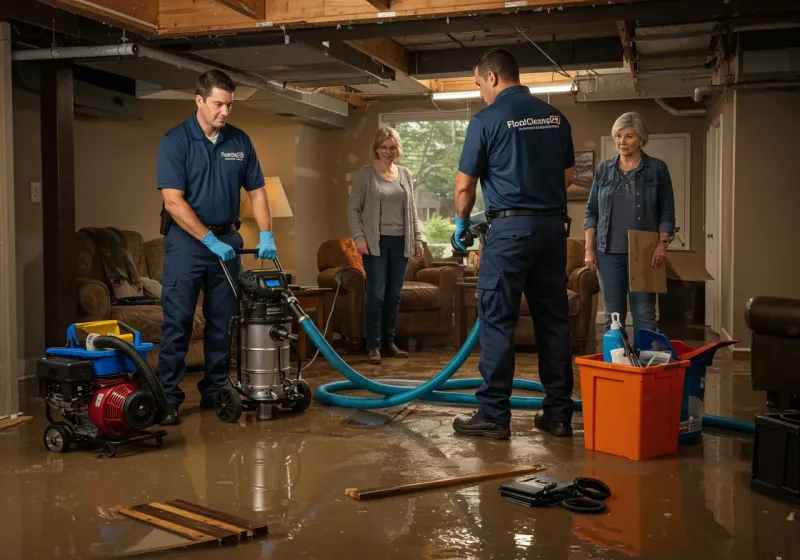 Basement Water Extraction and Removal Techniques process in Louisburg, NC